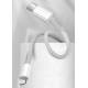 Baseus USB-C till Lightning kabel - 1m - Vit