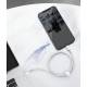 Baseus USB-C till Lightning kabel - 1m - Vit
