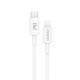 Dudao USB-C till Lightning kabel - 1m - Vit
