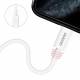 Dudao USB-C till Lightning kabel - 1m - Vit