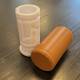 Puzzlebox cylinder labyrint för pengagåvor och geocaching - 3D printad - Vit/Brun