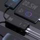 Dudao K15Max powerbank 30.000mAh med USB-C och Lightning kabel - 22,5W PD+QC - Svart