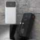 Dudao K15Max powerbank 30.000mAh med USB-C och Lightning kabel - 22,5W PD+QC - Svart