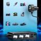 Joyroom 9-port 154W biloplader 5x USB-A / 1x USB-C PD 3 x cigaret-indganger
