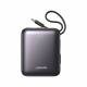 Joyroom powerbank med Lightning och USB-C kablar - 10.000mAh - 30W PD - Svart