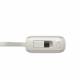Joyroom mini powerbank med USB-C og Lightningkabel - 10.000mAh - 22.5W PD - Hvid