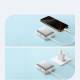 Joyroom mini powerbank med USB-C og Lightningkabel - 10.000mAh - 22.5W PD - Hvid