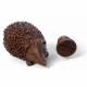 Pinnsvin geocache beholder med plads til logrulle - 10cm - 3D printet