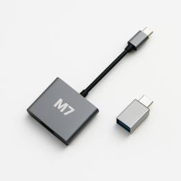 USB-C HDMI-docka och USB-C till USB-adapter