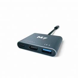 USB-C HDMI-docka och USB-C till USB-adapter