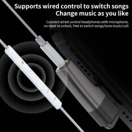  Universell USB-C till Mini jack 3.5mm adapter