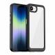 iPhone 16e fodral - Genomskinligt med svart ramme