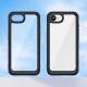 iPhone 16e fodral - Genomskinligt med svart ramme