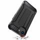 Extra skyddande iPhone 16e Hybrid Armor fodral - Svart