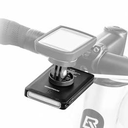 2-i-1 cykellygte och powerbank m 2-i-1 kabel och Garmin mount - 5000mAh - 150lm