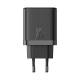 Joyroom 3-port laddare med 2x USB-C och 1x USB-A - QC+PD - 32W