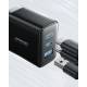 Joyroom 3-port laddare med 2x USB-C och 1x USB-A - QC+PD - 32W