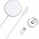 Magsafe Trådløs Oplader 15W - Hvid - OEM Kvalitet