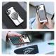 DUX DUCIS iPhone 16 MagSafe-fodral med RFID-kortplats och klaff - Klar/Svart