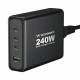 Wozinsky 65W GaN PD-laddare med 2x USB-C och 1x USB-A portar