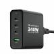 Wozinsky 65W GaN PD-laddare med 2x USB-C och 1x USB-A portar