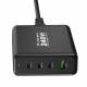Wozinsky 65W GaN PD-laddare med 2x USB-C och 1x USB-A portar