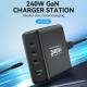 Wozinsky 65W GaN PD-laddare med 2x USB-C och 1x USB-A portar