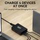 Wozinsky 65W GaN PD-laddare med 2x USB-C och 1x USB-A portar