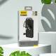 Dudao K15Max powerbank 30.000mAh med USB-C och Lightning kabel - 22,5W PD+QC - Svart