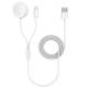 Kabel med iPhone oplader og Apple watch oplader fra Joyroom Kabel med iPhone oplader og Apple watch oplader fra Joyroom