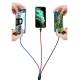 3-i-1 multiladdarkabel USB-C till Lightning, USB-C och Micro USB
