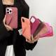 For iPhone 16 Lipstick Silicone 3D Phone Case(Orange)