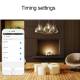 Smart strömkontakt med WiFi för Alexa och Google Home